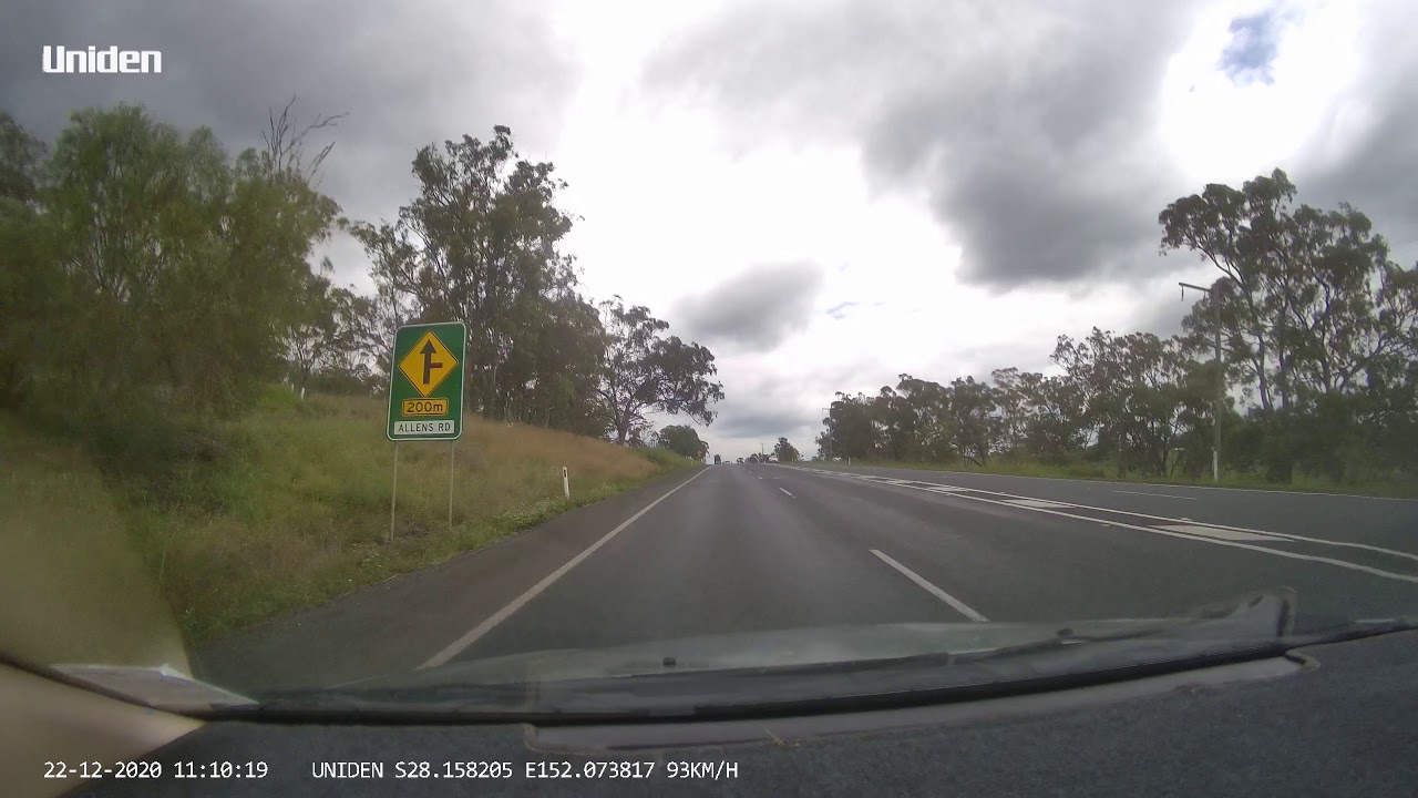 Queensland's Regional A3, Warwick to Rockhampton (very long drive) - December 22, 2020 (Muted)