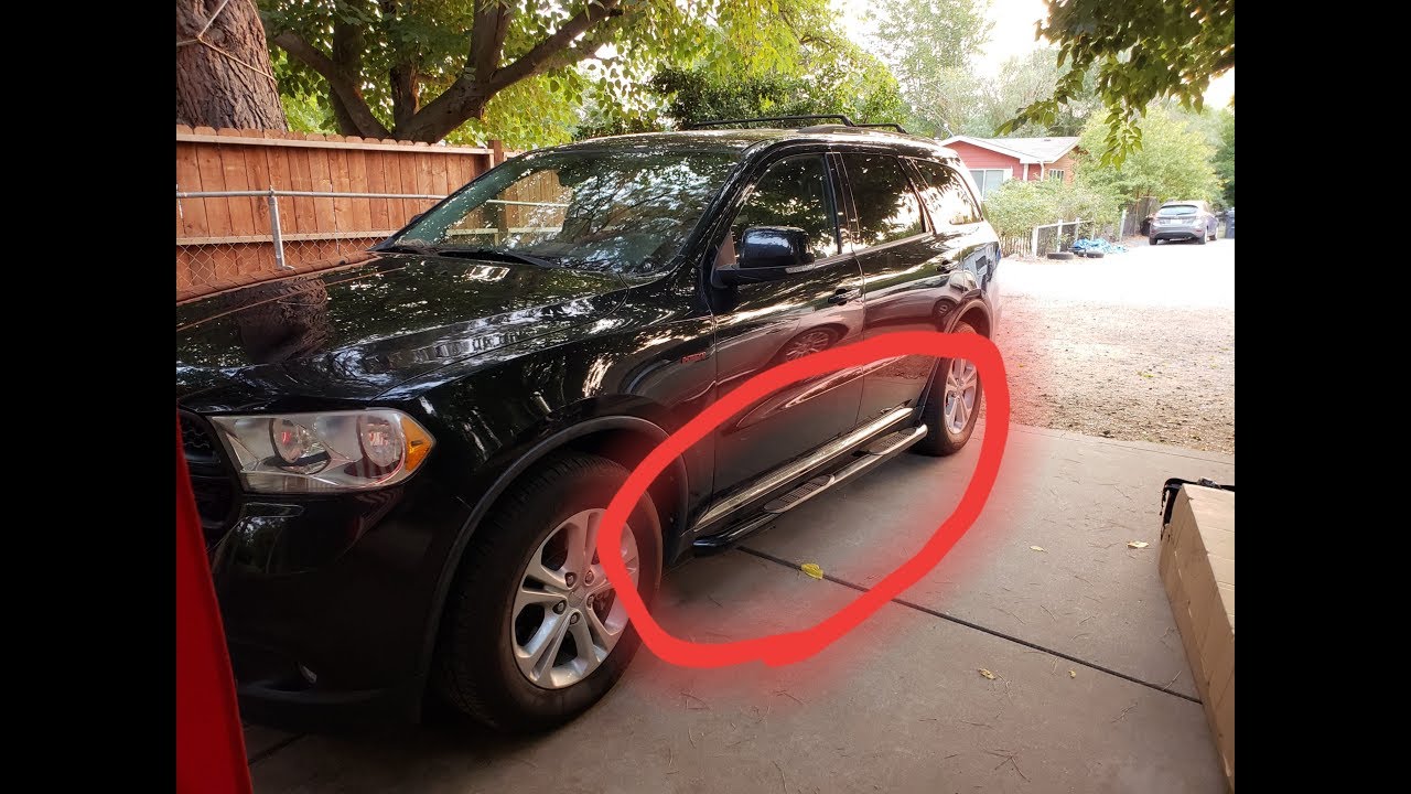 2011-2018 Dodge Durango SIDE STEPS/NERF BARS INSTALL TUTORIAL!