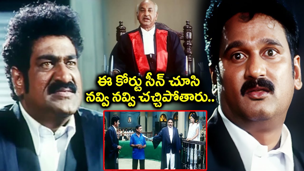 ఈ కోర్టు సీన్ చూసి నవ్వి నవ్వి చచ్చిపోతారు.. | Telugu Best Comedy Court Scene | Back To Back Comedy