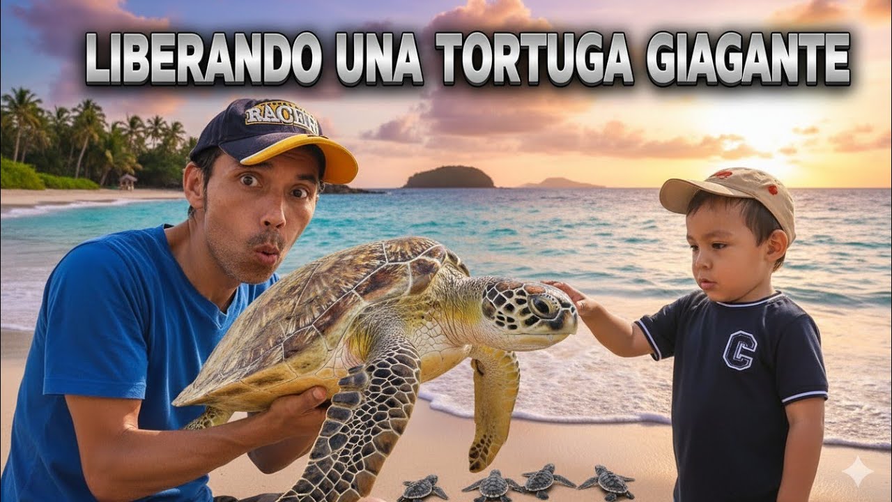 FUIMOS A UNA LIBERACIÓN DE TORTUGAS Y CASI ME COME UN TIBURON 