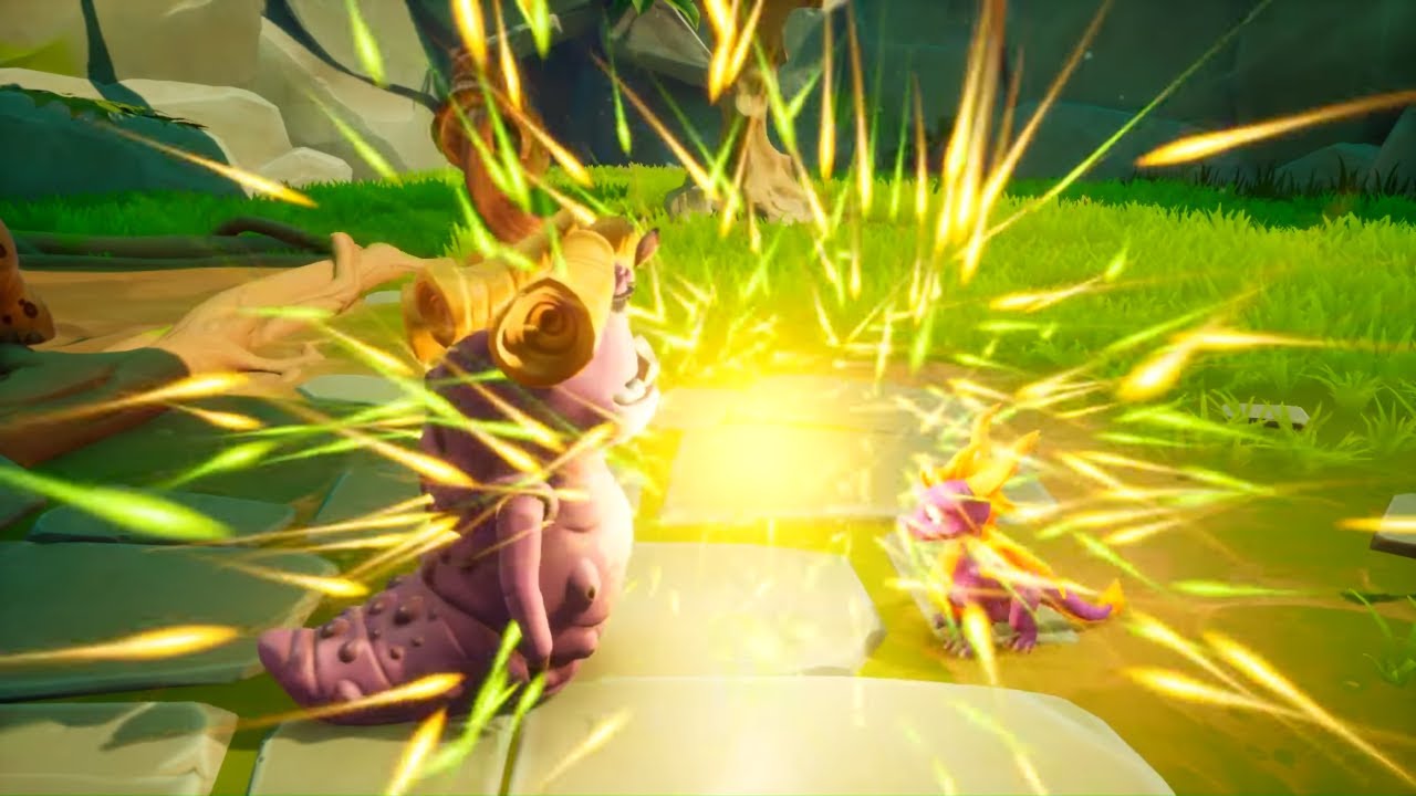 Get five cowleks in to the pen Zephyr spyro 2 reignited trilogy cowlek corral 1 & 2 orb