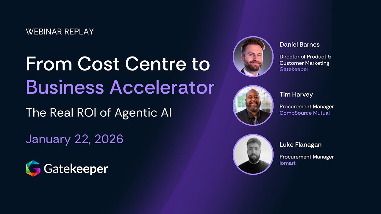 Webinar Replay: From Cost Centre to Business Accelerator, The Real ROI of Agentic AI
