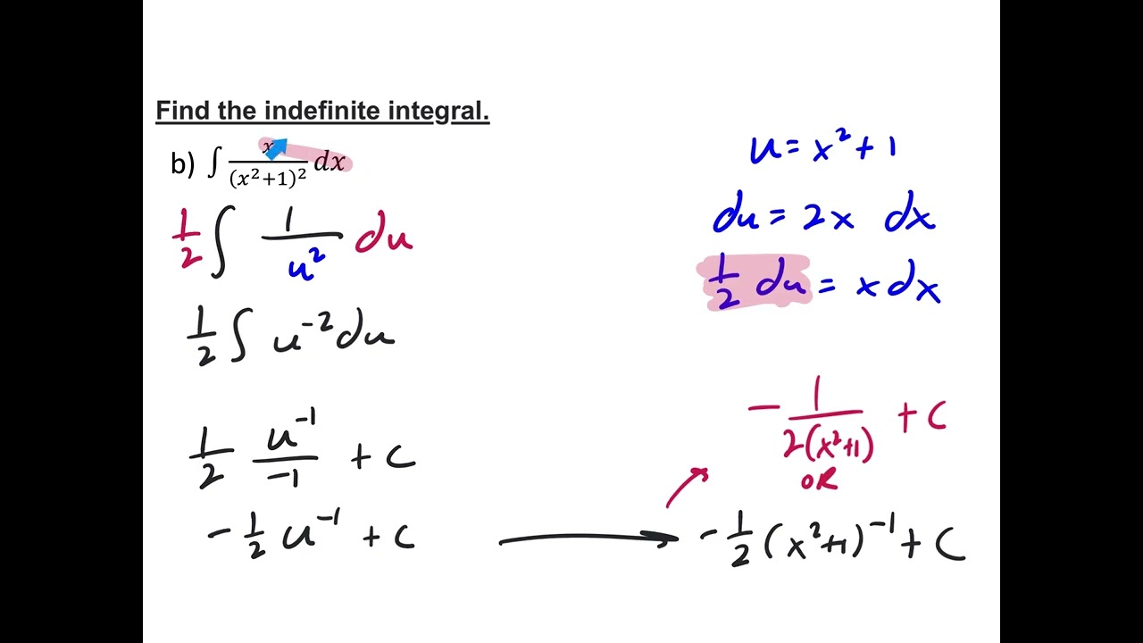 5.5 The Substitution Rule-Day 1