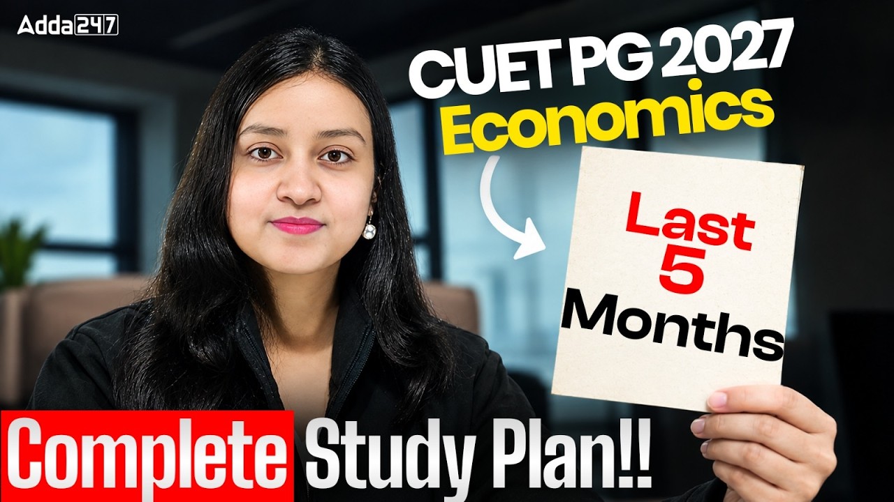 CUET PG Economics Last 5 Months Study Plan | Complete Roadmap for 2027 Exam