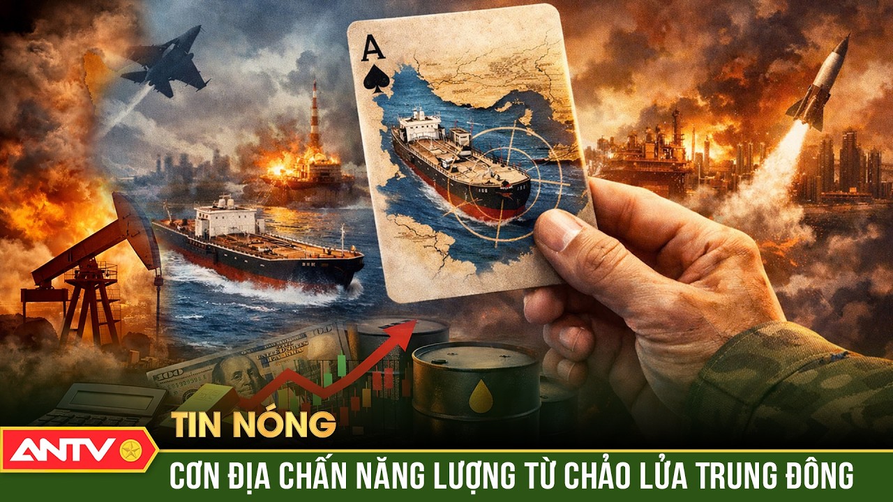 Một tuần chiến sự Trung Đông: Giá dầu bùng nổ, kinh tế toàn cầu rung lắc | ANTV