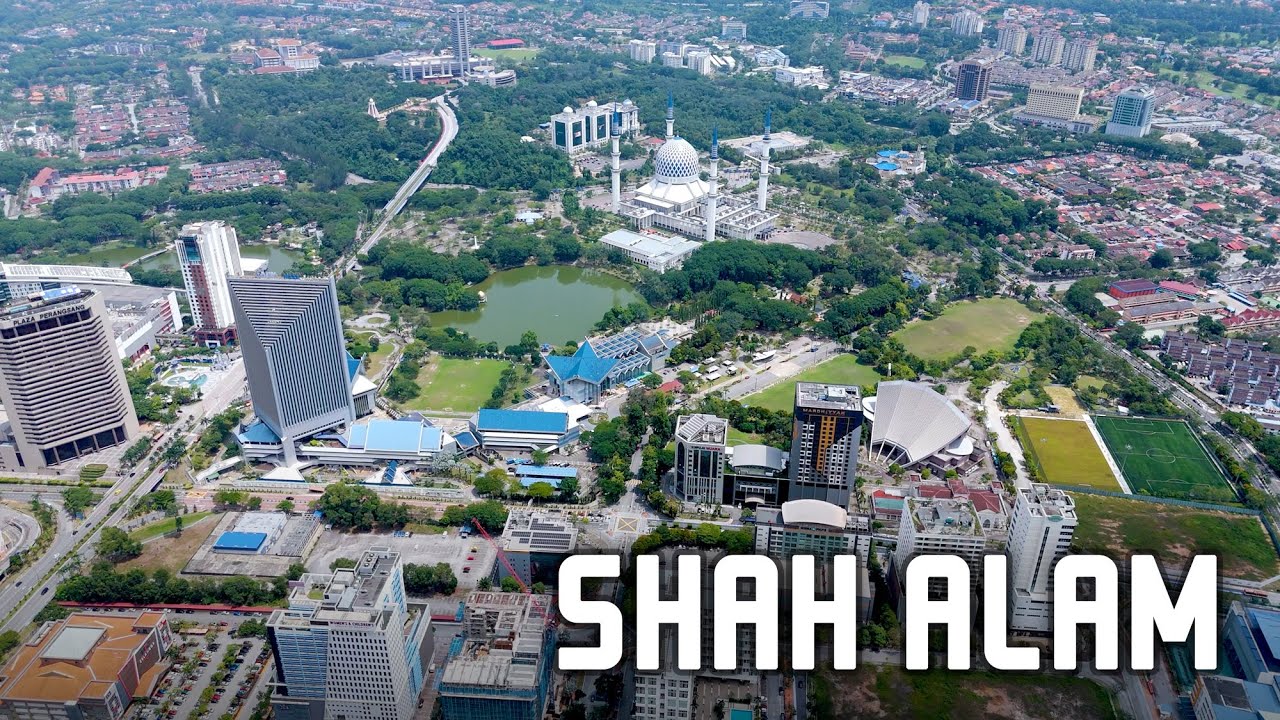 Shah Alam - Menara MBSA, UTC Selangor, Shah Alam Convention Centre, Masjid Sultan Salahuddin, UITM