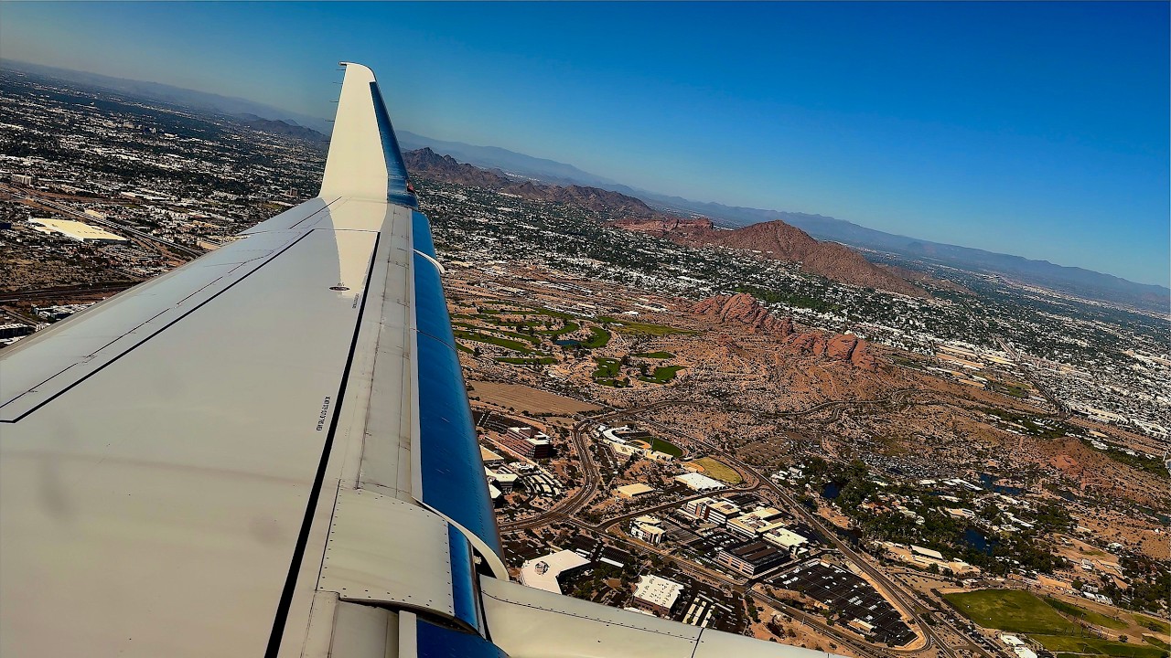 [4K] &ndash; Full Flight &ndash; American Eagle &ndash; Embraer ERJ-175LR &ndash; PHX-TUL &ndash; N311VE &ndash; AA3544 &ndash; IFS 1095