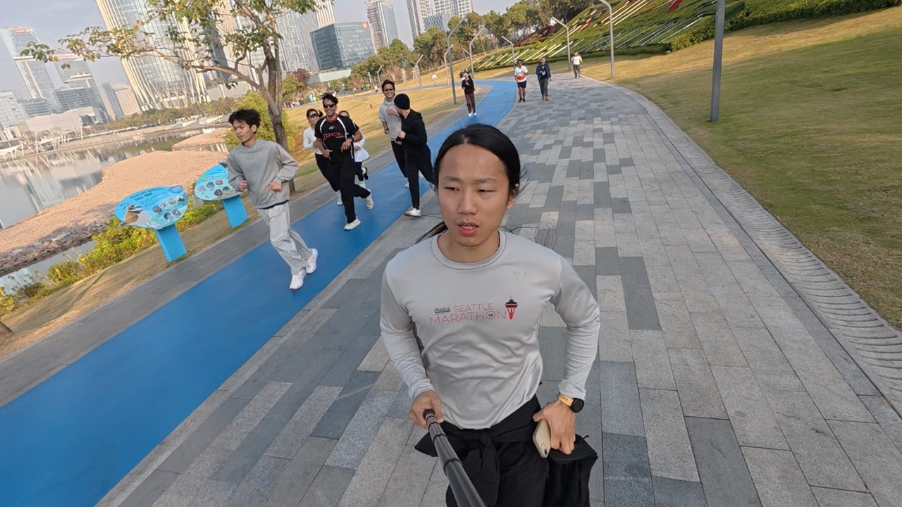 Running Everyday. #dailyxiao 01/24/26