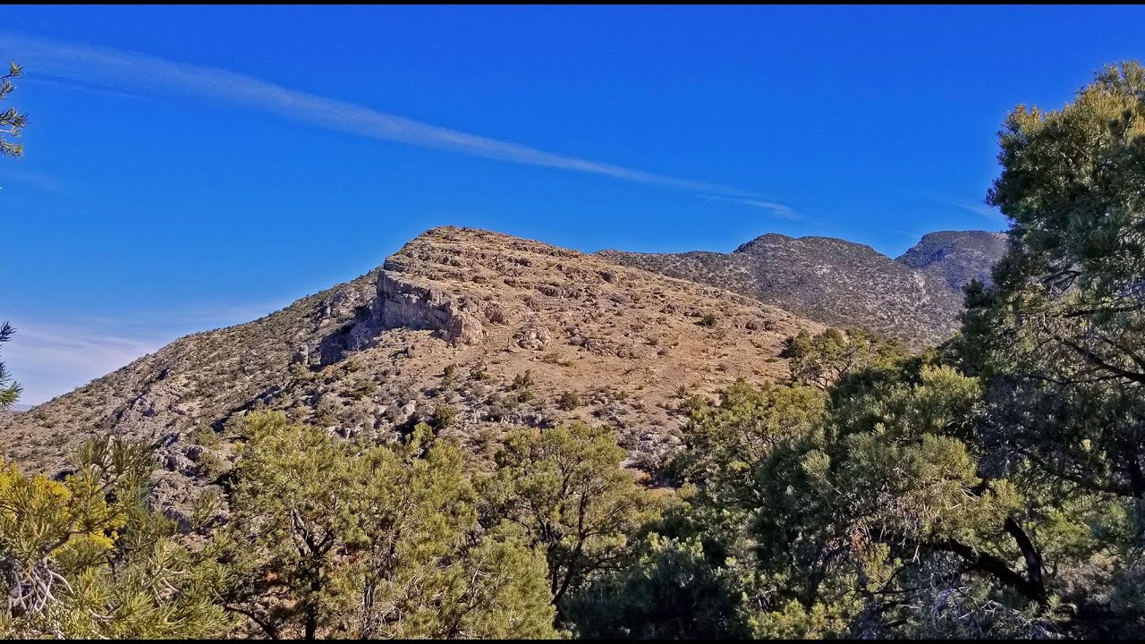 Potosi Mountain Summit via Western Cliffs Ridgeline, Spring Mountains, Nevada