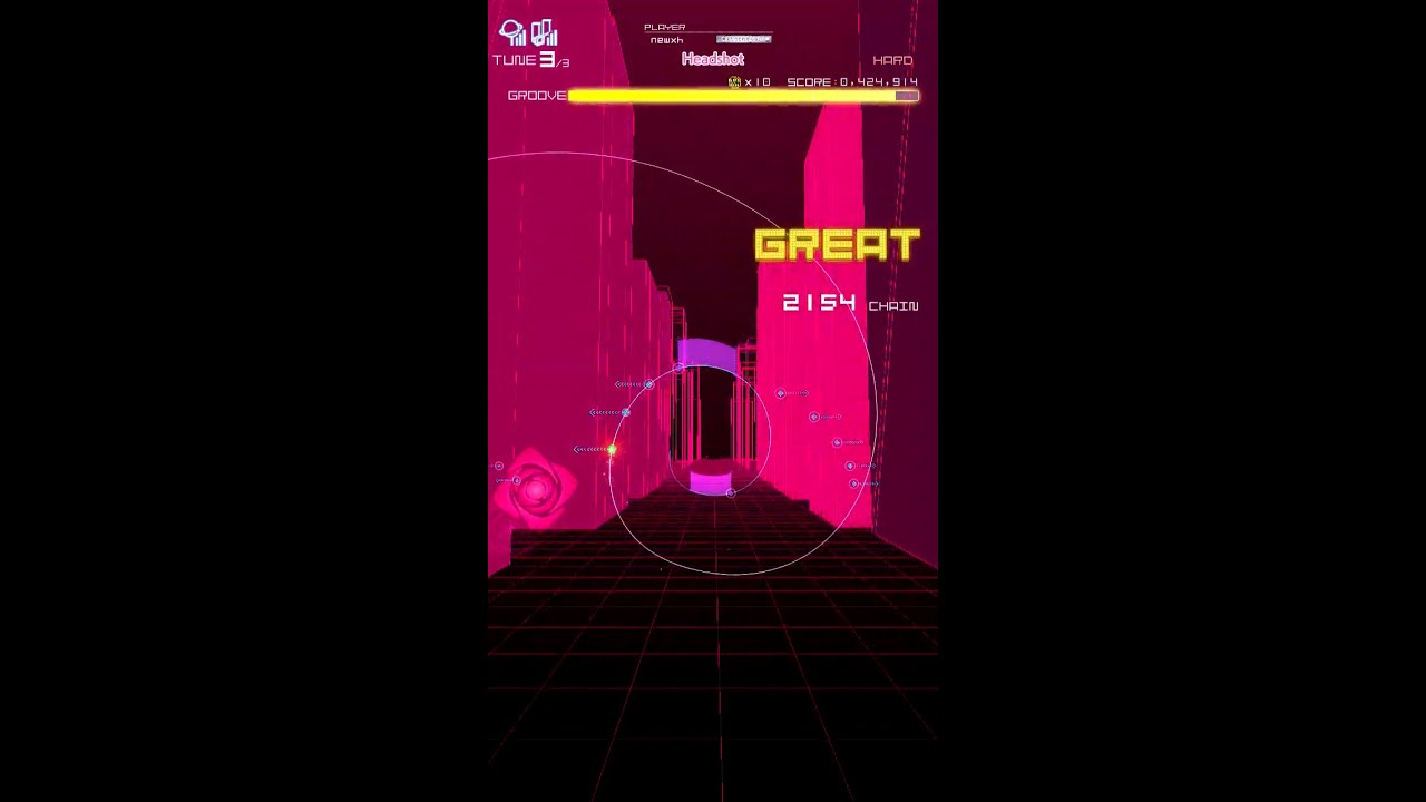 Headshot [HARD] FULL CHAIN 【GROOVE COASTER 4MAX】