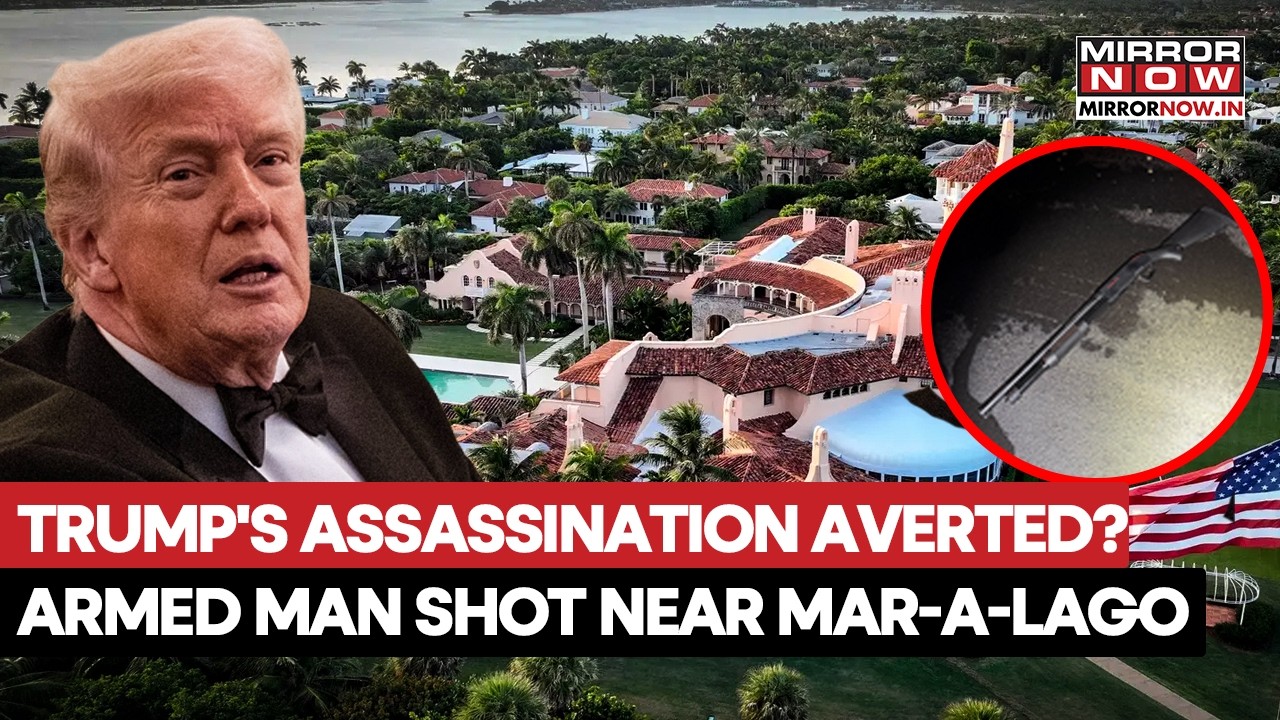 Trump Mar-A-Lago Shooting: Armed Man Shot Near US President's Florida Estate, Shotgun Recovered