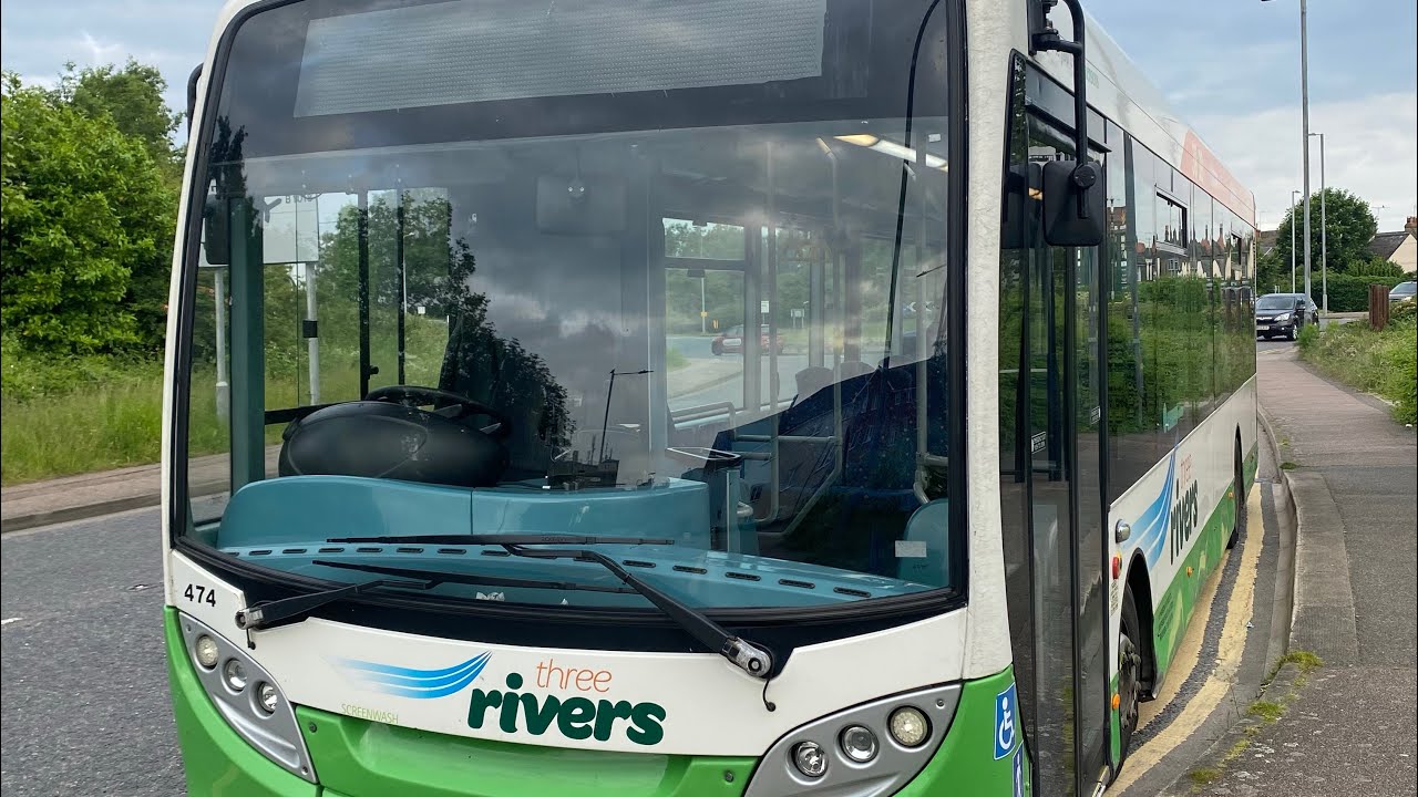 Stephensons of Essex Bus Route 30, Beckers Green to Braintree. Bus Drivers View POV Bus Rides UK