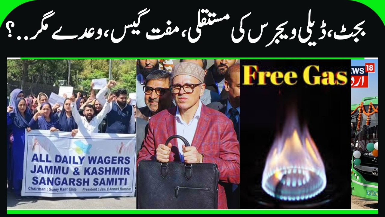 J&K Budget, Daily Wagers, Free Gas, Reservation & Farmers | Political Debate on Omar Abdullah Budget