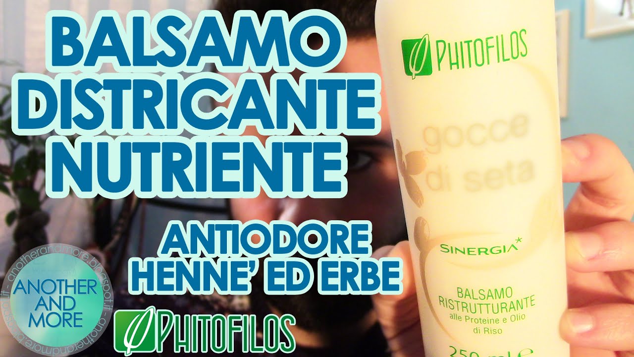 Balsamo Districante e Nutriente (AntiOdore Erbe) - Phitofilos - Capelli Secchi - {Another and More}