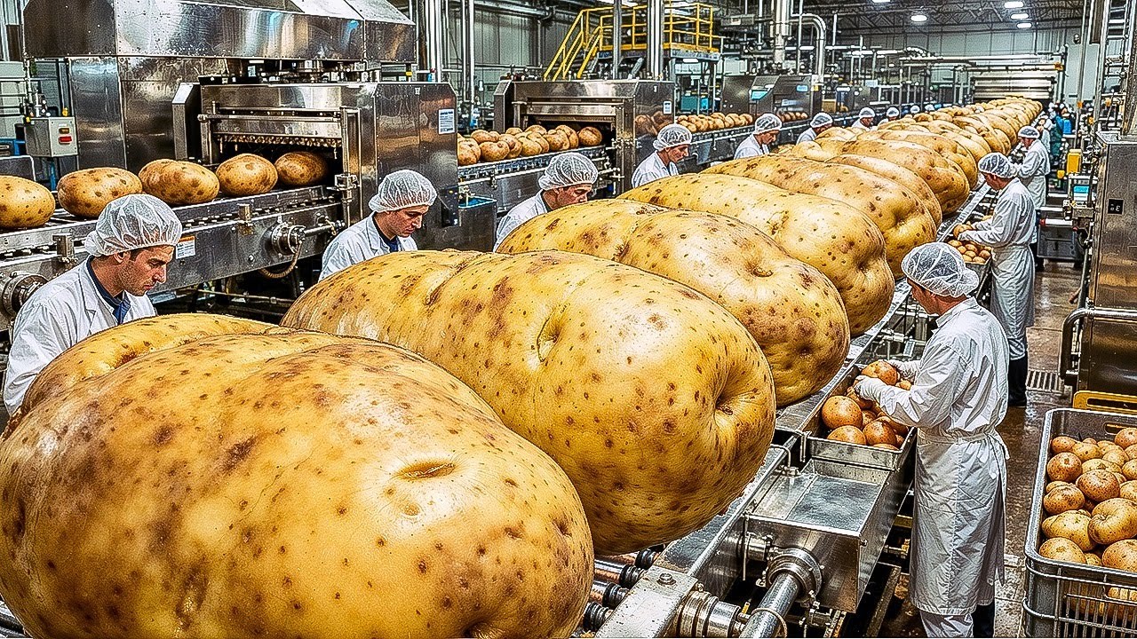 How Lay's POTATO Chips Are Made In Factory