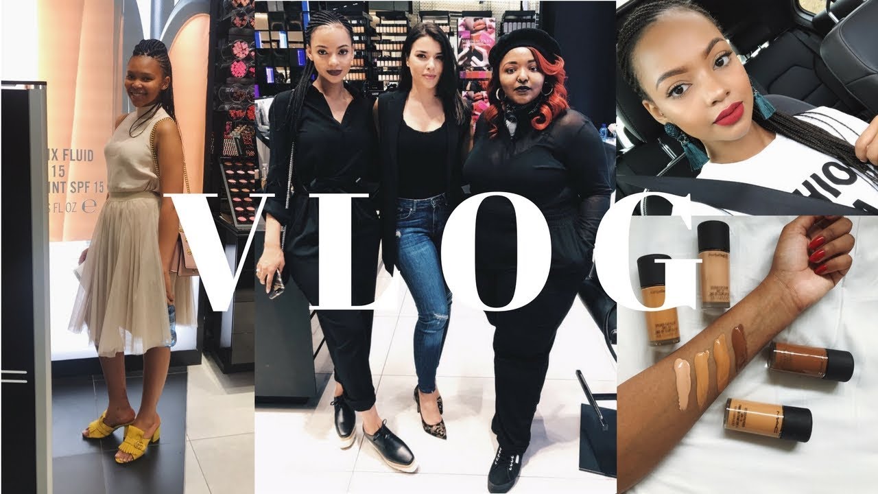 VLOG: Visit From My Cuzzie/Errands/MAC #FIXFAM_SA Event
