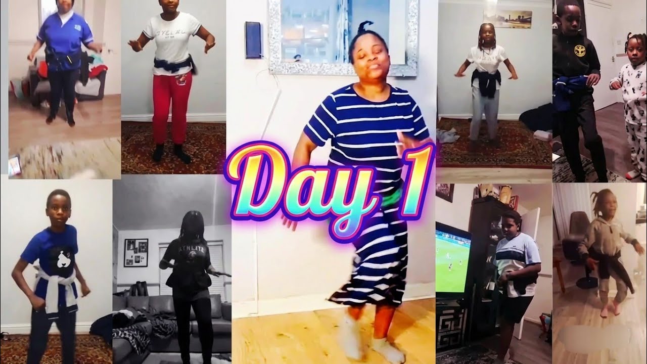 Day 1 of self-guided home dance training of Nankasa Bakisimba Muwogola is officially underway