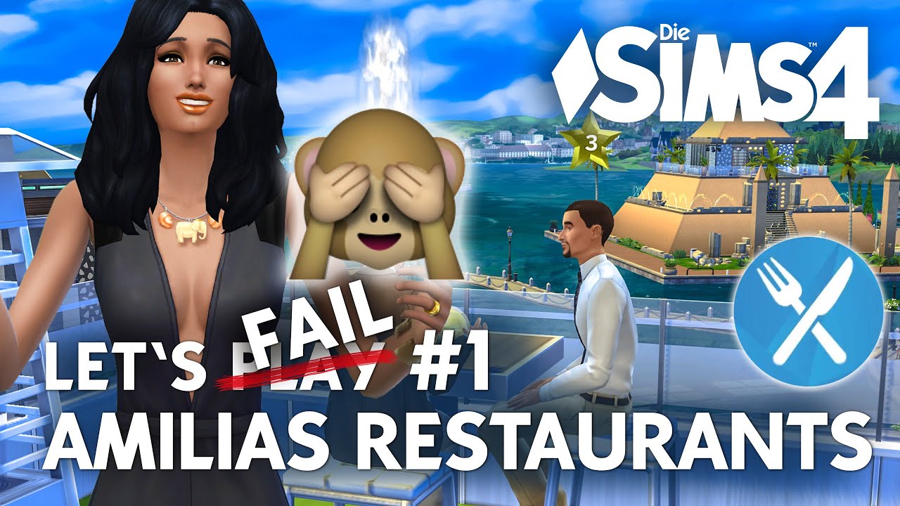 Fail Start 🙈 |&nbsp;Die Sims 4 Let's Play Amilias Restaurants #1 | Gaumenfreuden Gameplay (deutsch)
