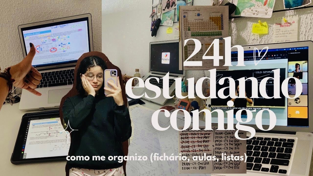 como eu realmente estudo pro ITA ᝰ cronograma, tablet e rotina ˚.📔⋆