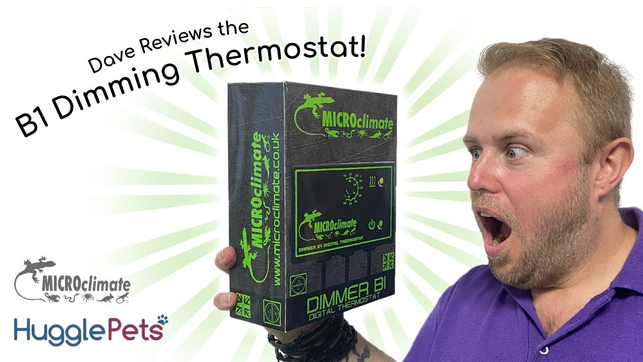 Dave Reviews... the Microclimate B1 Thermostat | Product Review | Reptiles | HugglePets