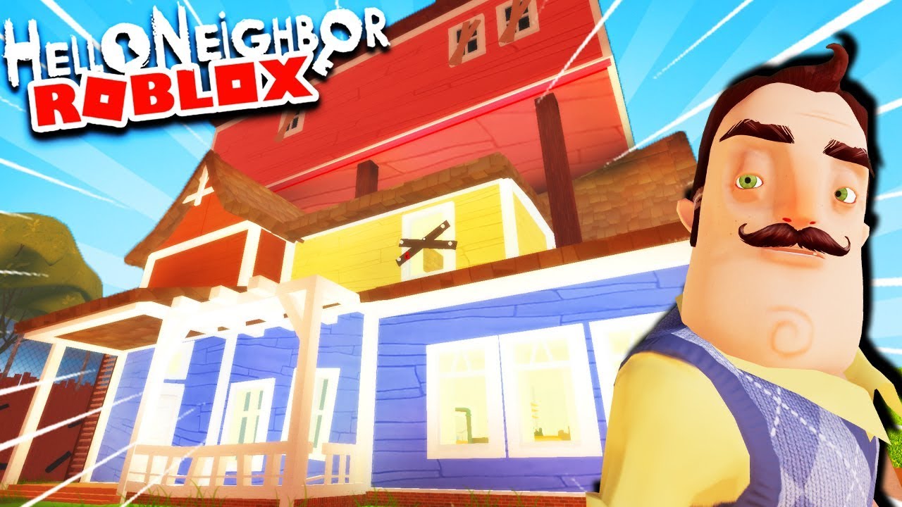 AMAZING HELLO NEIGHBOR REMAKE PRISON ESCAPE! | Hello Neighbor Roblox Gameplay