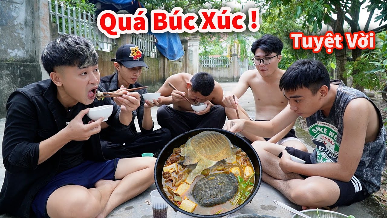 Hậu Cáo - Quá Búc Xúc Bị Đòi Ba Ba Om Chuối Đậu !