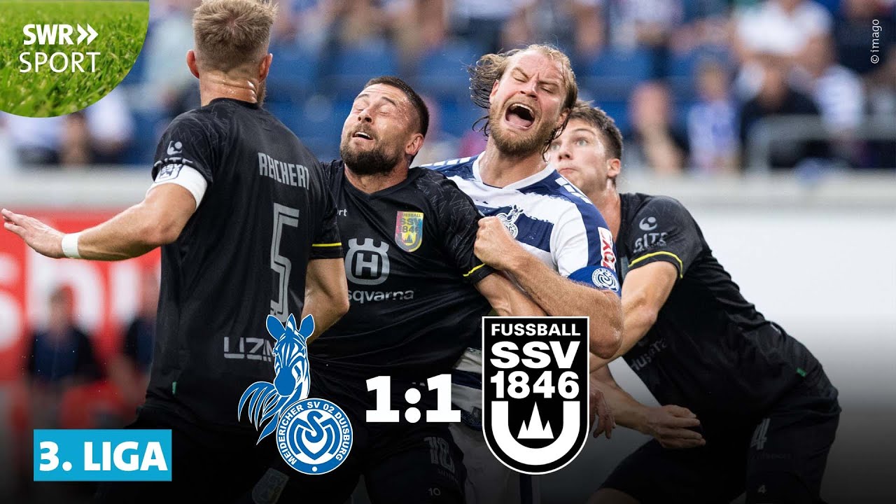 3. Liga: Ulm erk&auml;mpft sich nach R&uuml;ckstand Punkt in Duisburg | SWR Sport