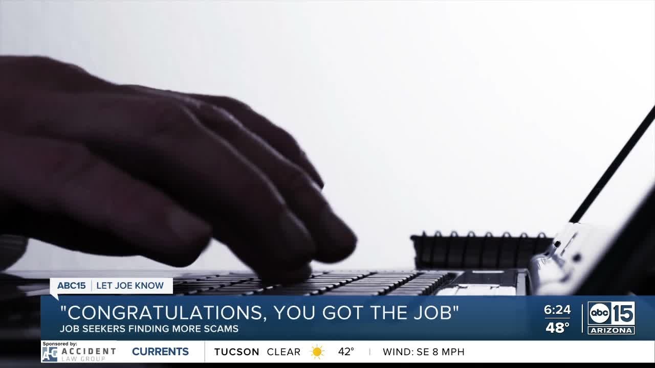Let Joe Know: More job seekers are coming across scammers