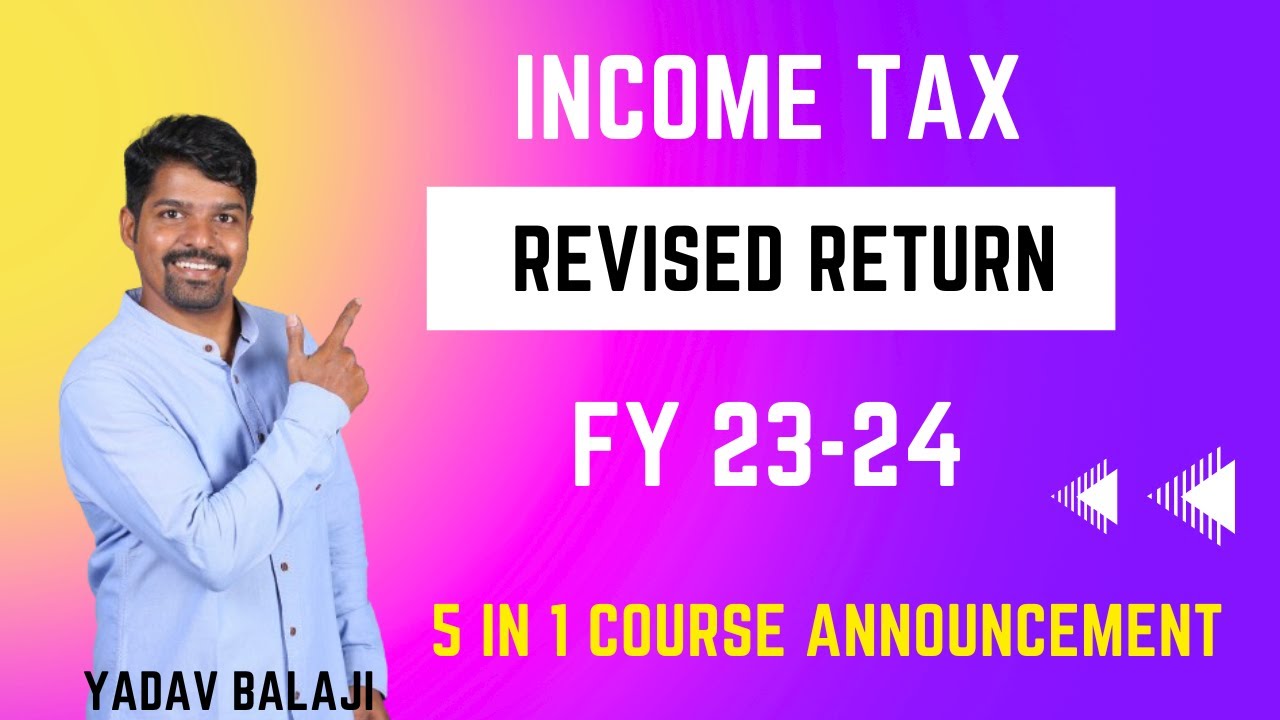 How to file Revised return ITR 2 for Defective notice - Tamil
