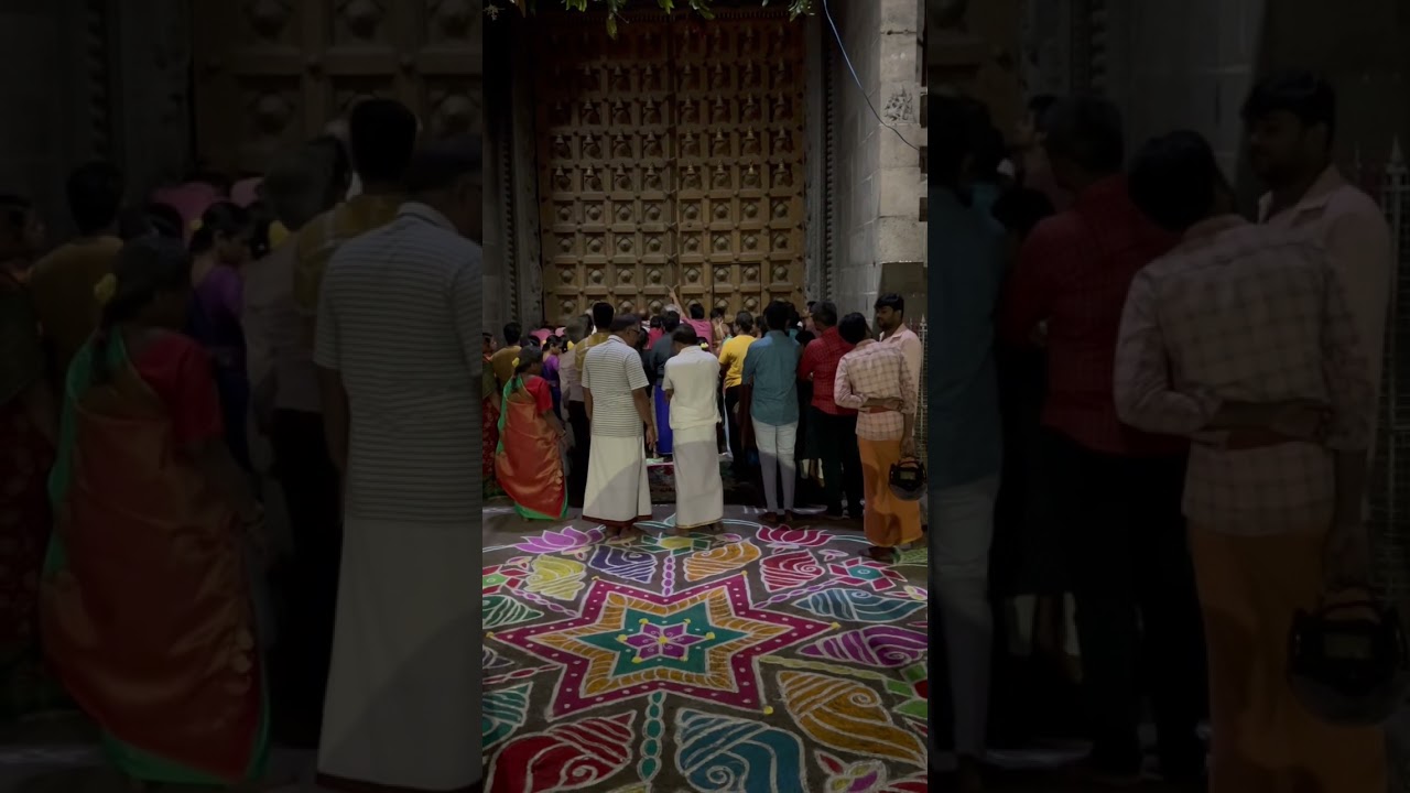 2023 NEW YEAR Morning Temple Opening - Mylapore Kapaleeshwarar Temple! #newyear2023 #mylapore #india