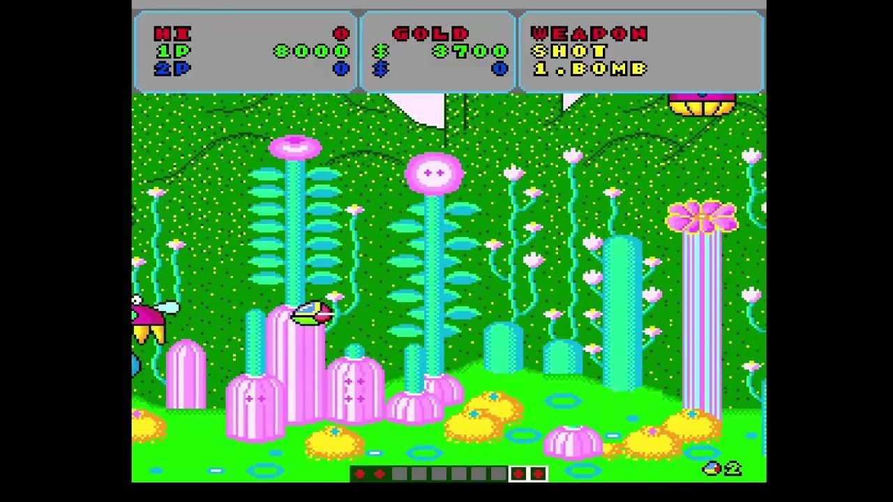 ゲーム一面クリア #14 ファンタジーゾーン
