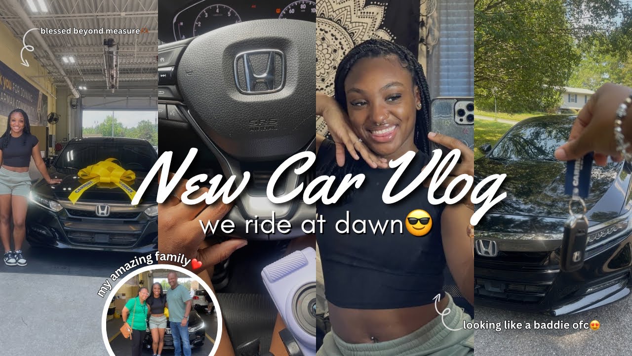 I GOT A NEW CAR!! 2019 Honda accord | car shopping, decorations, car tour, etc