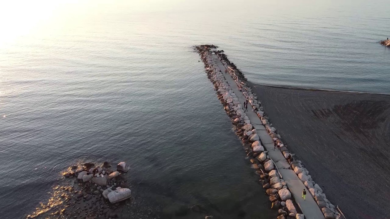 Pesaro, la splendida Baia Flaminia