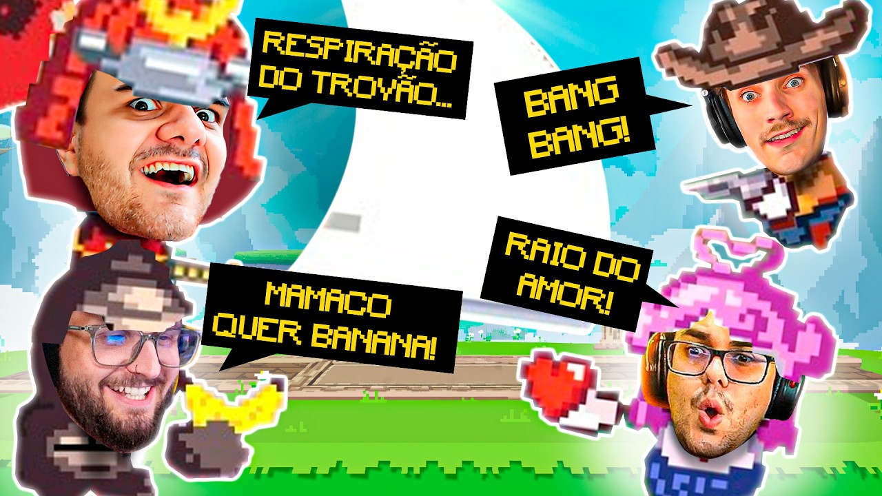 Um Jogo De Luta Onde Cada Golpe Precisa Ser DITO Em VOZ ALTA!
