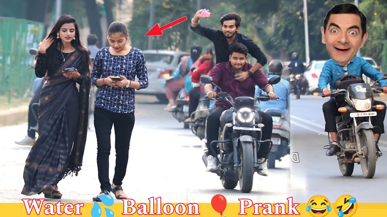 Water  Balloon 🎈 Prank on Bike 😂🤣 | DR Prank