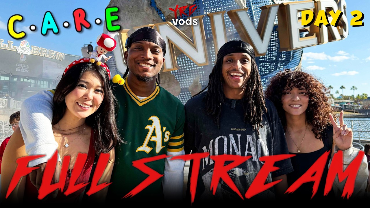 Feb 17 2026 - DAY 2 With CARE: UNIVERSAL STUDIOS OMG (yourrage Twitch)