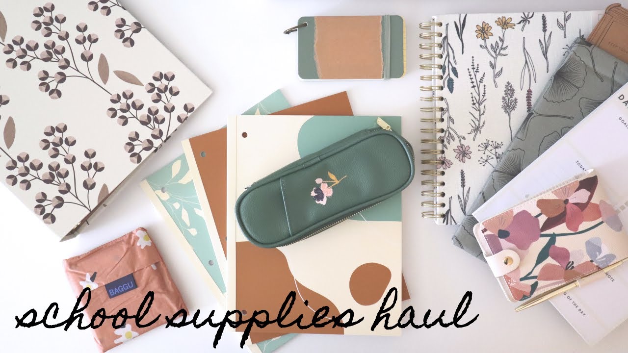 School Supplies for University (Online) Because I'm EXTRA