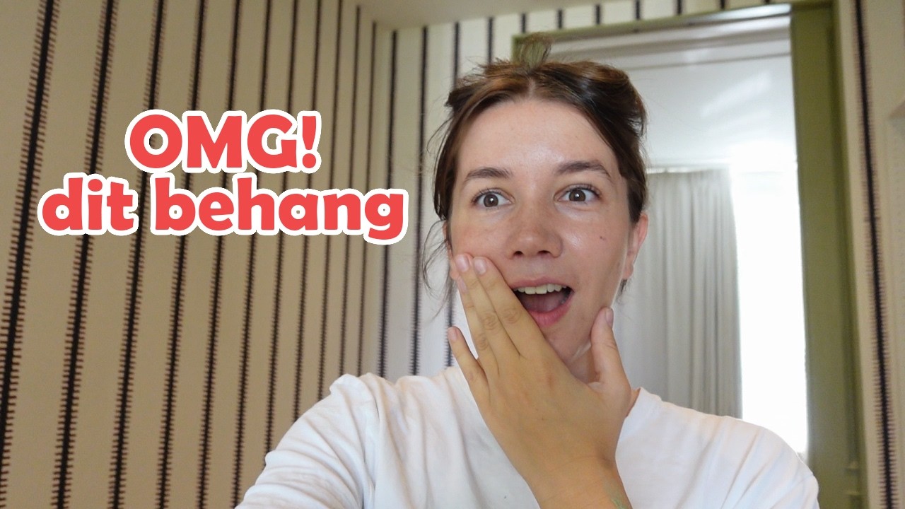 De kamers worden behangen aaaaa! Verhuisvlog 11