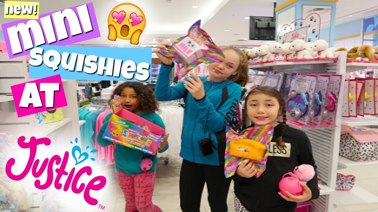 NEW SQUISHIES AT JUSTICE! VLOG
