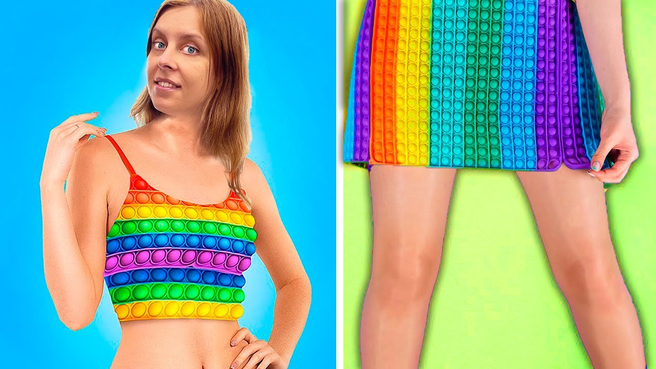 💥 Moduri de a furișa POP IT și DULCIURI la AQUAPARK 🌊 (Partea 7)