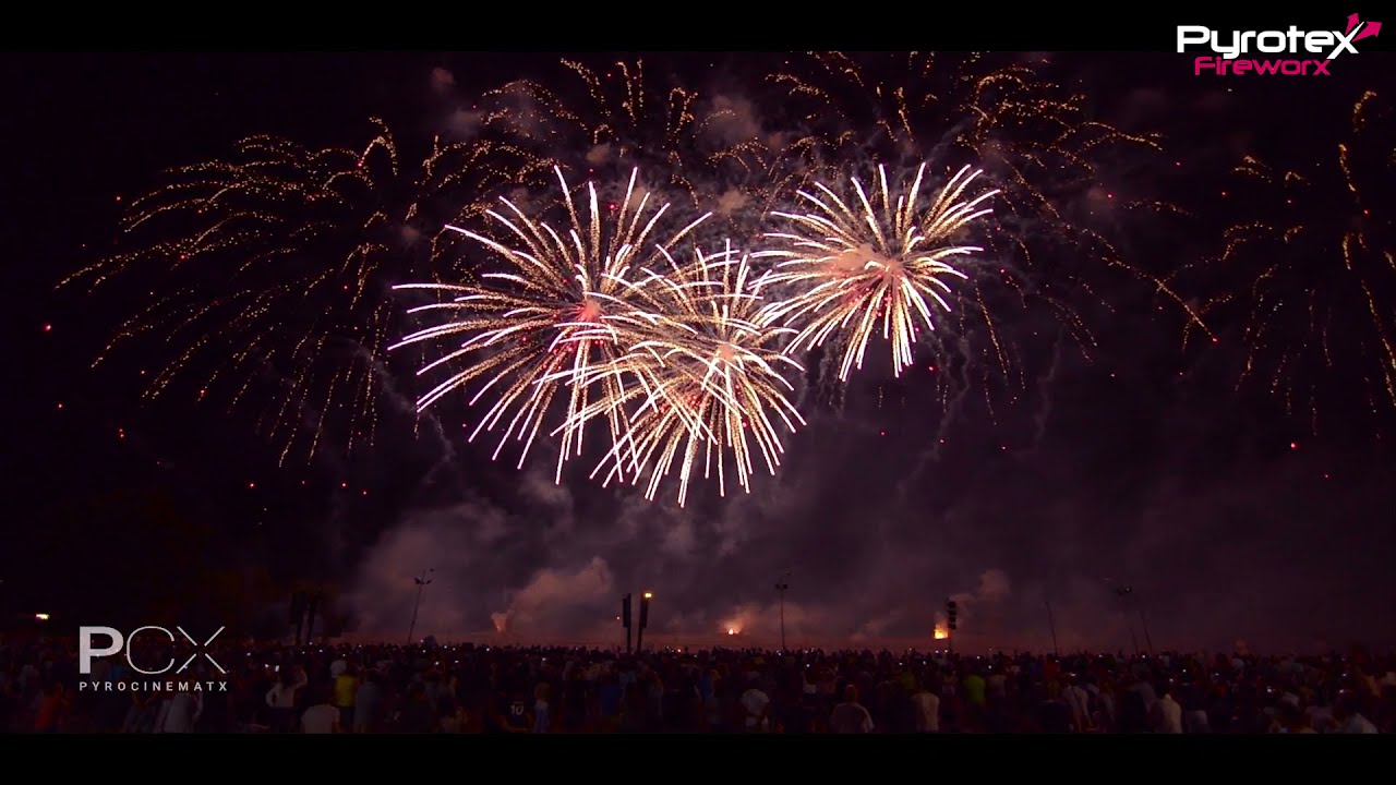 Pyrotex Fireworx - International Festival of Dancing Fireworks 2016