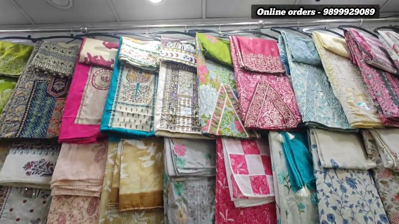 Suito ki gajab collection✨🌼Katra Lehswan market, Chandni chowk Delhi ❤️😍
