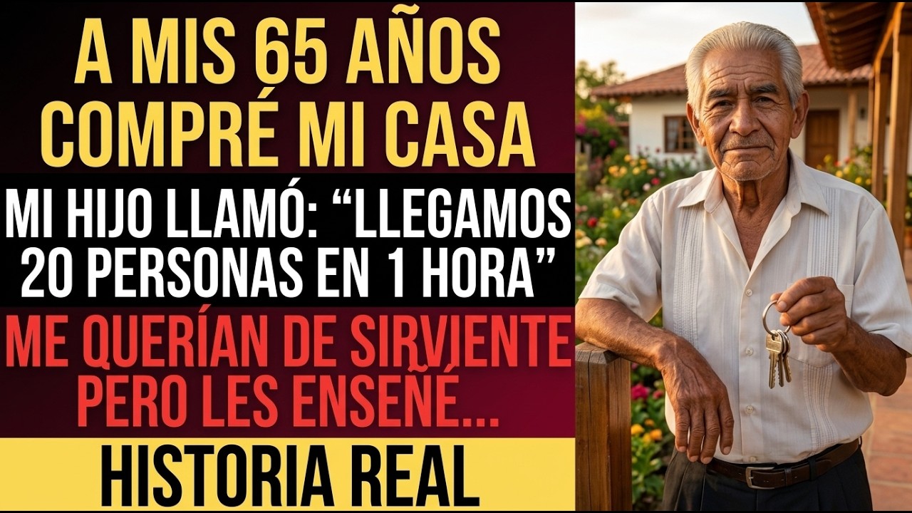 MI HIJO ME DIJO QUE SERÍA EL SIRVIENTE DE 20 PARIENTES, PERO LES COBRÉ Y RECUPERÉ MI RESPETO