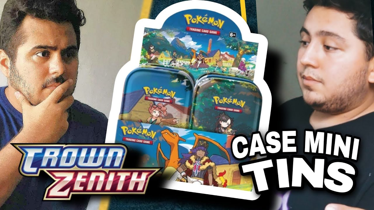 UNBOXING MINI TIN CROWN ZENITH  POKÉMON/ ABRIENDO MINI TINS DE CROWN ZENITH