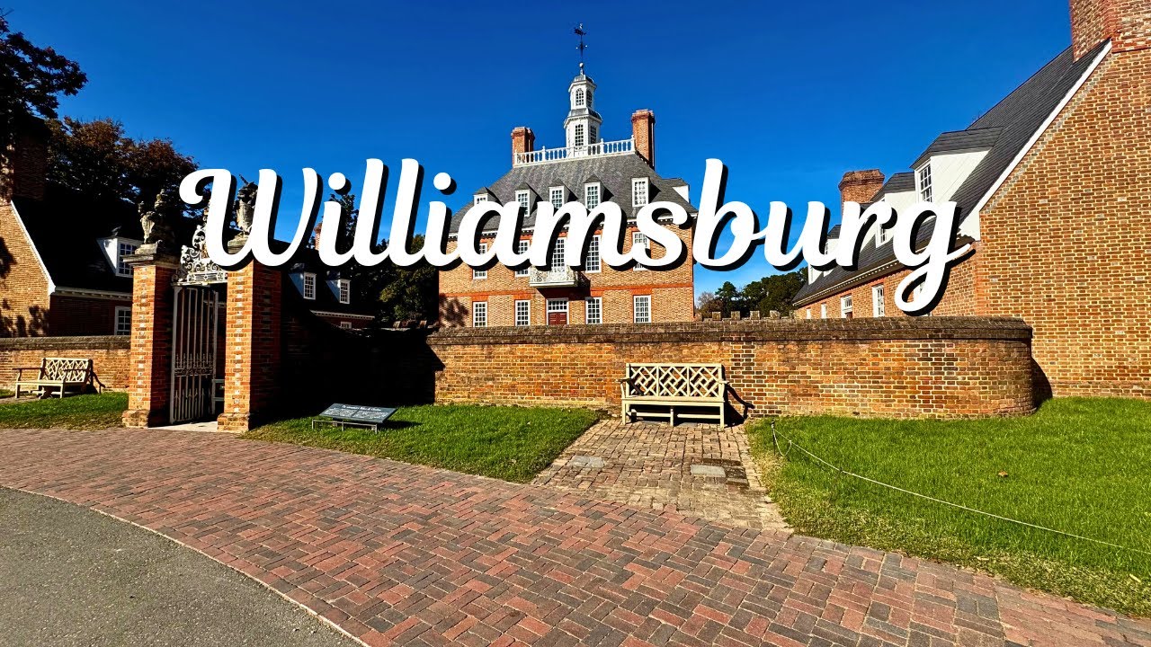 Walking Williamsburg Virginia - 300 Years of History