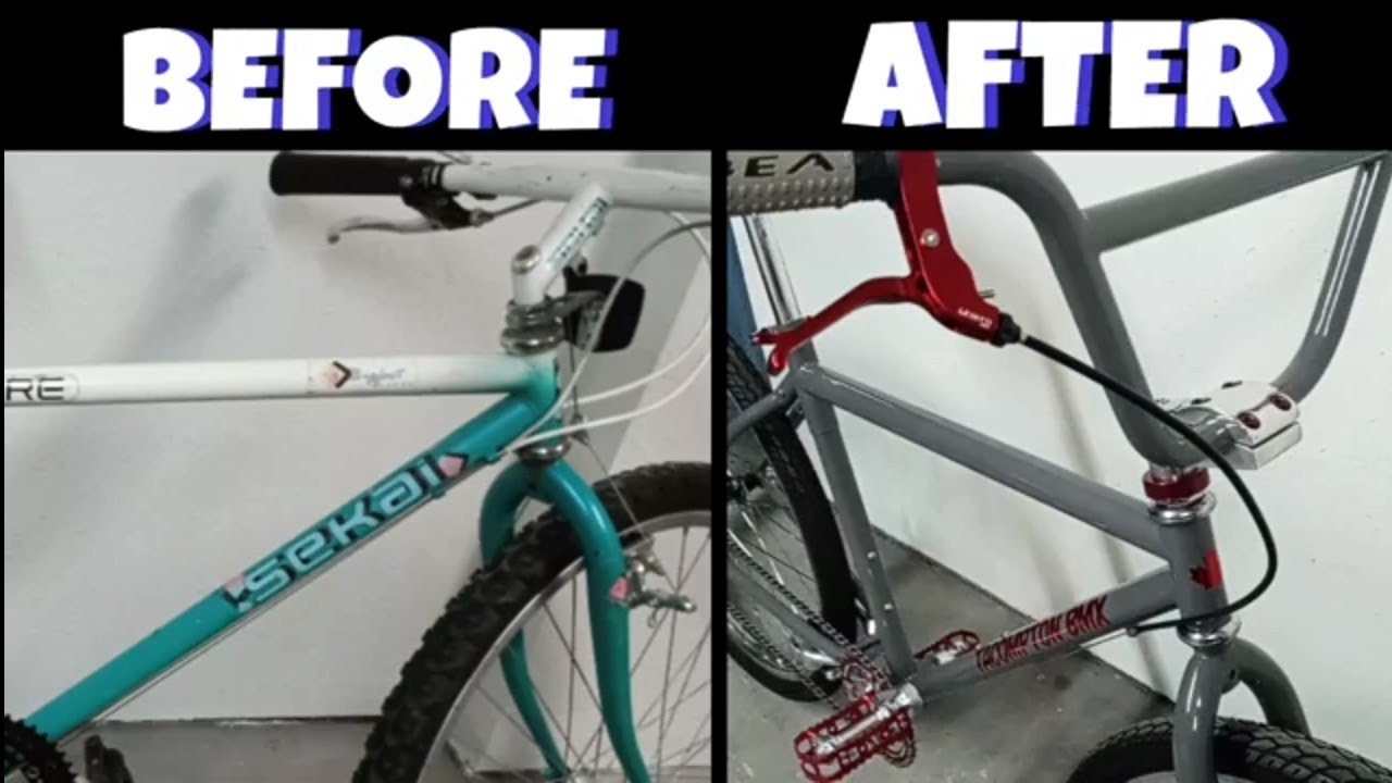 MTB to BMX Cruiser Style Conversion - Dream Build (Q&A at the end)
