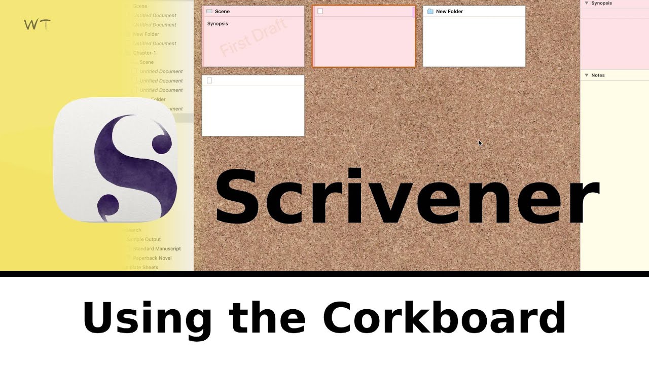 Learn to use Scrivener's Corkboard