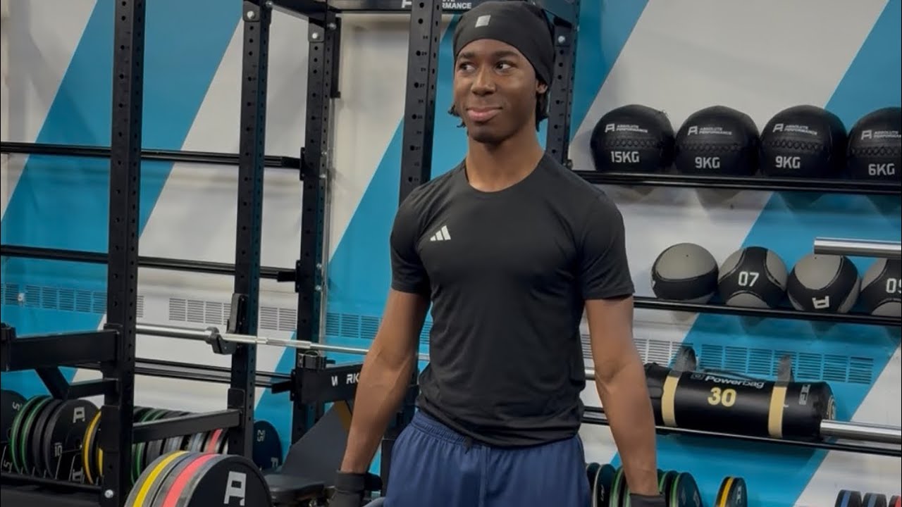 How a typical gym day goes for an international athlete.