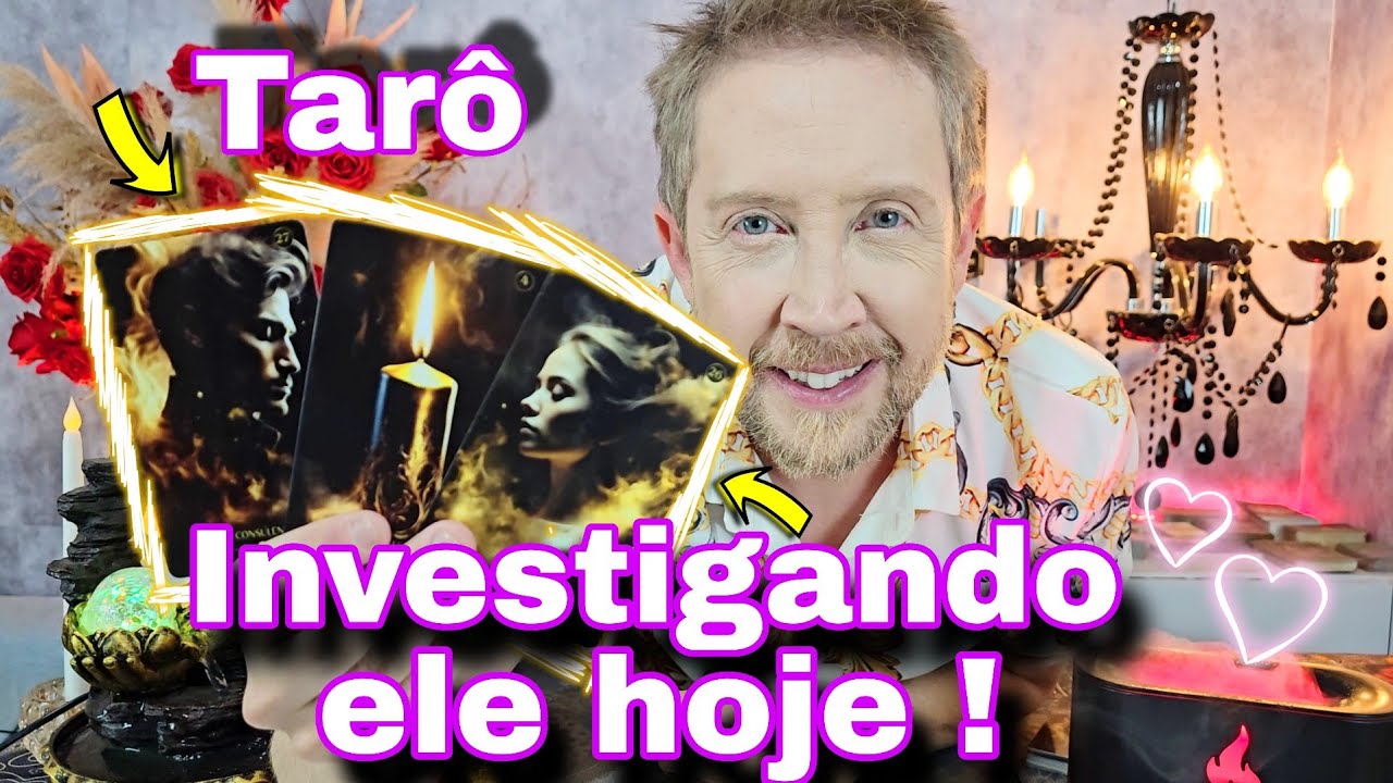 INVESTIGANDO ELE HOJE ! TUDÃO SOBRE ELE HOJE EM RELAÇÃO A VOCÊ !O QUE ELE ESCONDE?rei do oráculohoje