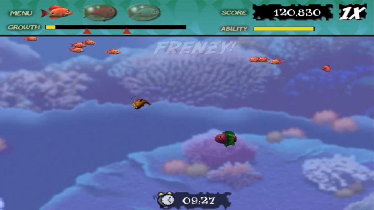 Feeding Frenzy Deluxe - Time Attack! - All Stages - 275,676pts (720p HD)
